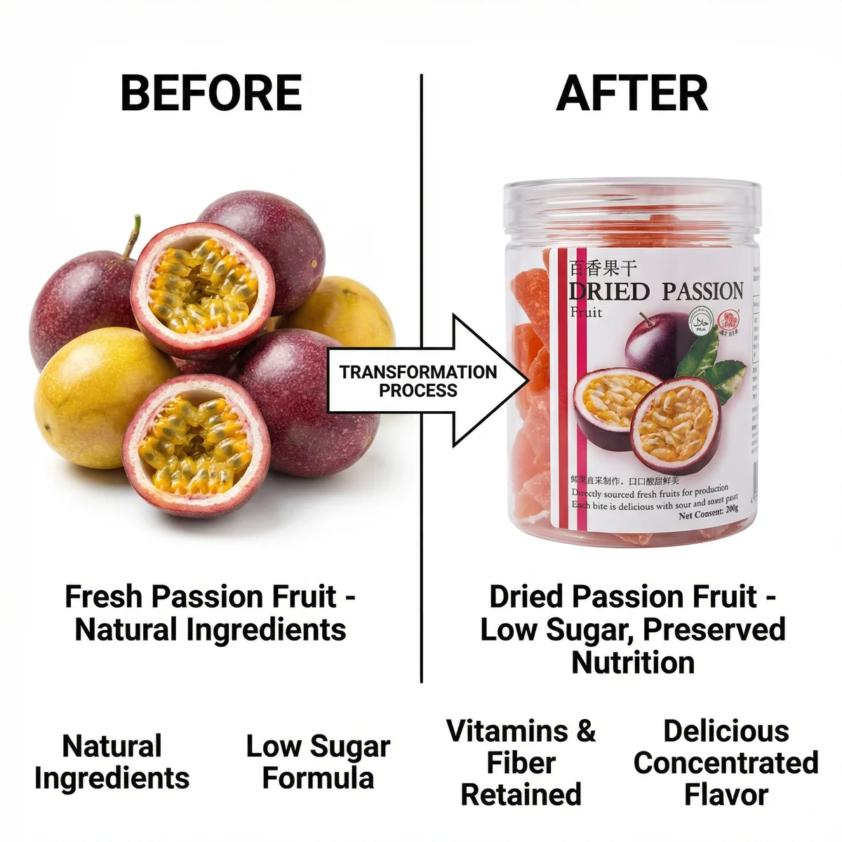 Dried Passion Fruit